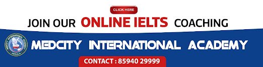 IELTS MEDCITY Online coaching