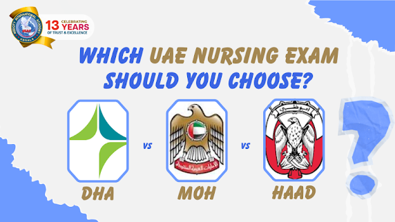 DHA vs MOH vs HAAD: Which UAE Nursing Exam Should You Choose? 1 bl4