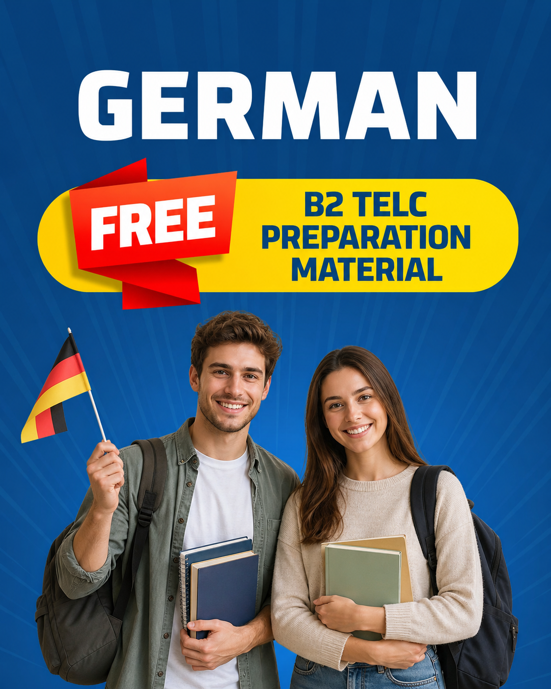 German FREE B2 TELC Preparation Material by Medcity International Academy
