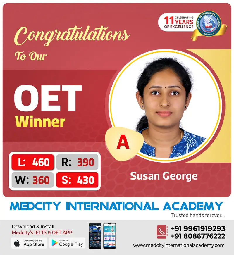 Best OET Coaching in Kerala | Medcity International Academy 21 1