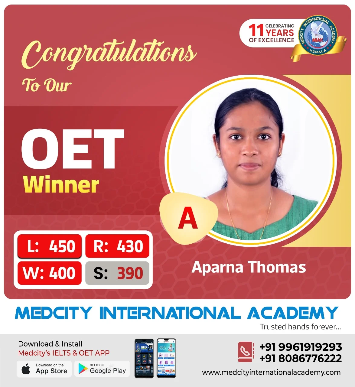 Best OET Coaching in Kerala | Medcity International Academy 13 3