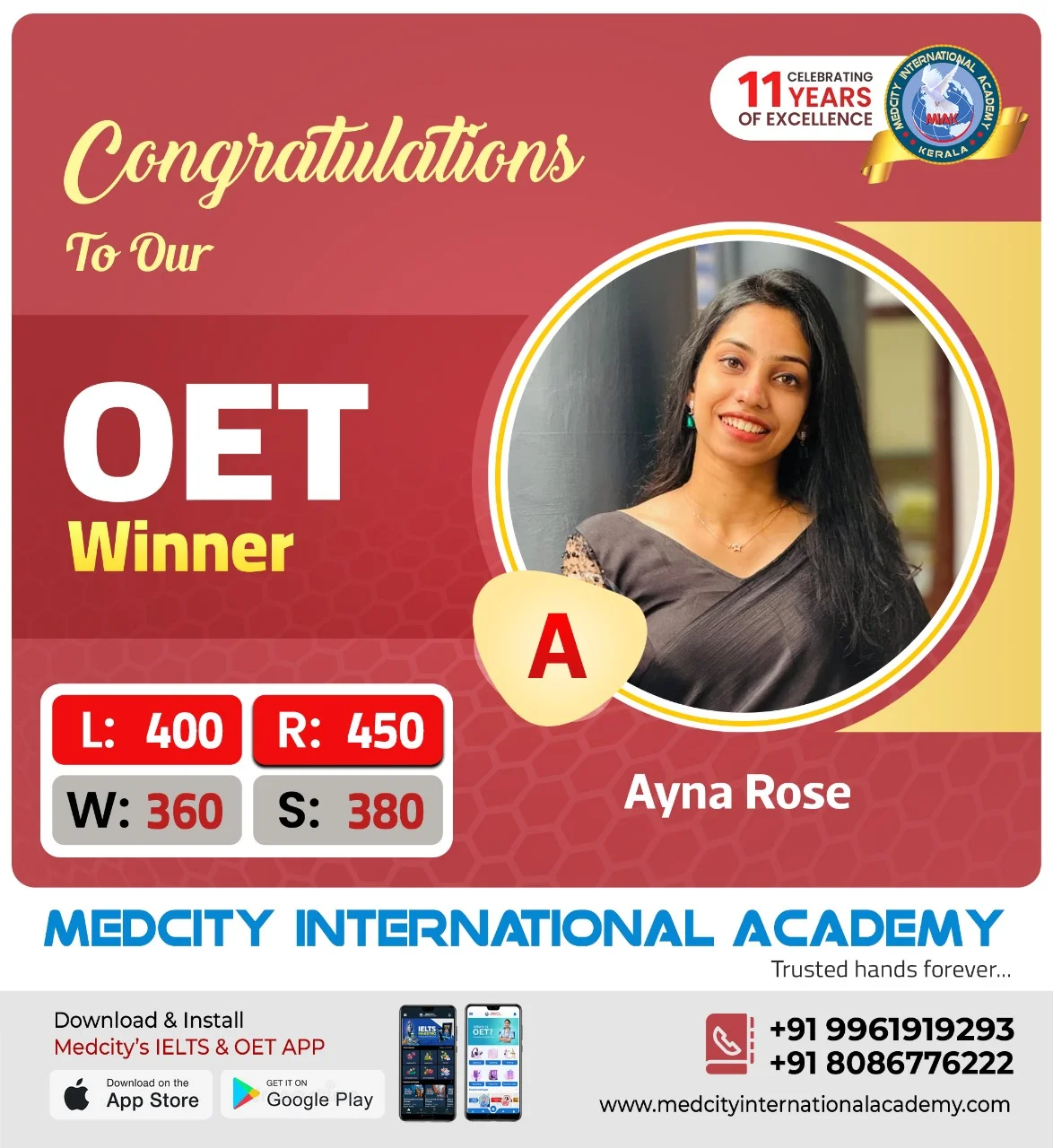 Best OET Coaching in Kerala | Medcity International Academy 17 5 (3)