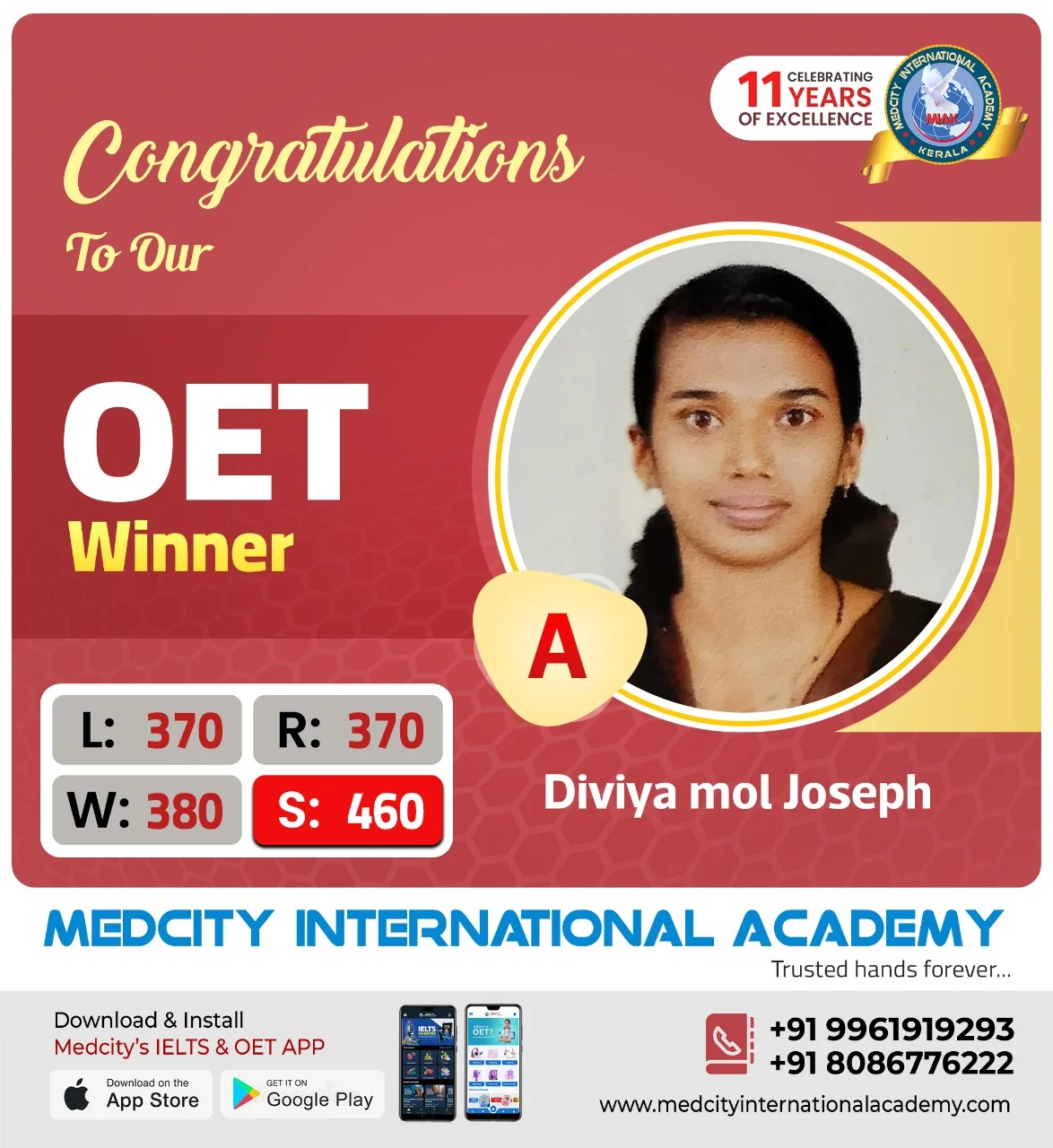 Best OET Coaching in Kerala | Medcity International Academy 18 5 (4)