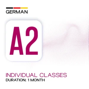 German A2 – Individual Classes