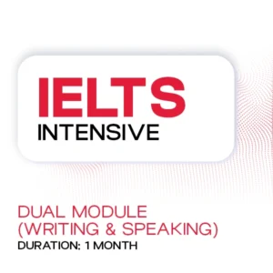 IELTS Intensive – Dual Module (Writing & Speaking)